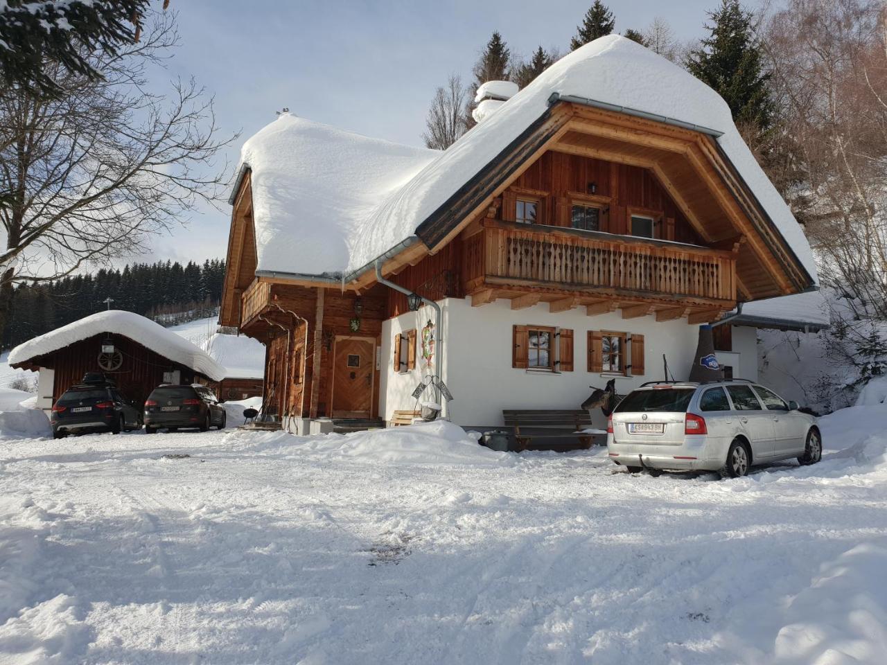 Villa Waldheimathuette Sankt Kathrein am Hauenstein Esterno foto